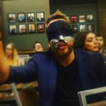 blindfold performance alex kazam magic mystery cabaret ruths chris niagara falls show live art memorized deck psychic